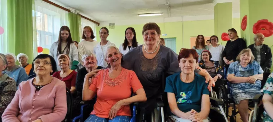 В Пасхальную неделю жители Вяземского дома- интерната принимают гостей