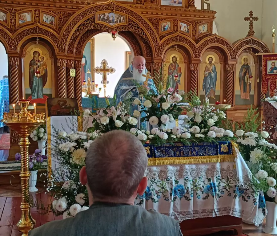 Таинство исповеди и Причастие.