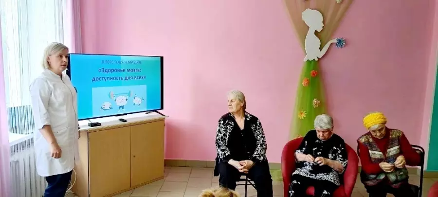 Занятия, в рамках недели посвященной здоровью мозга