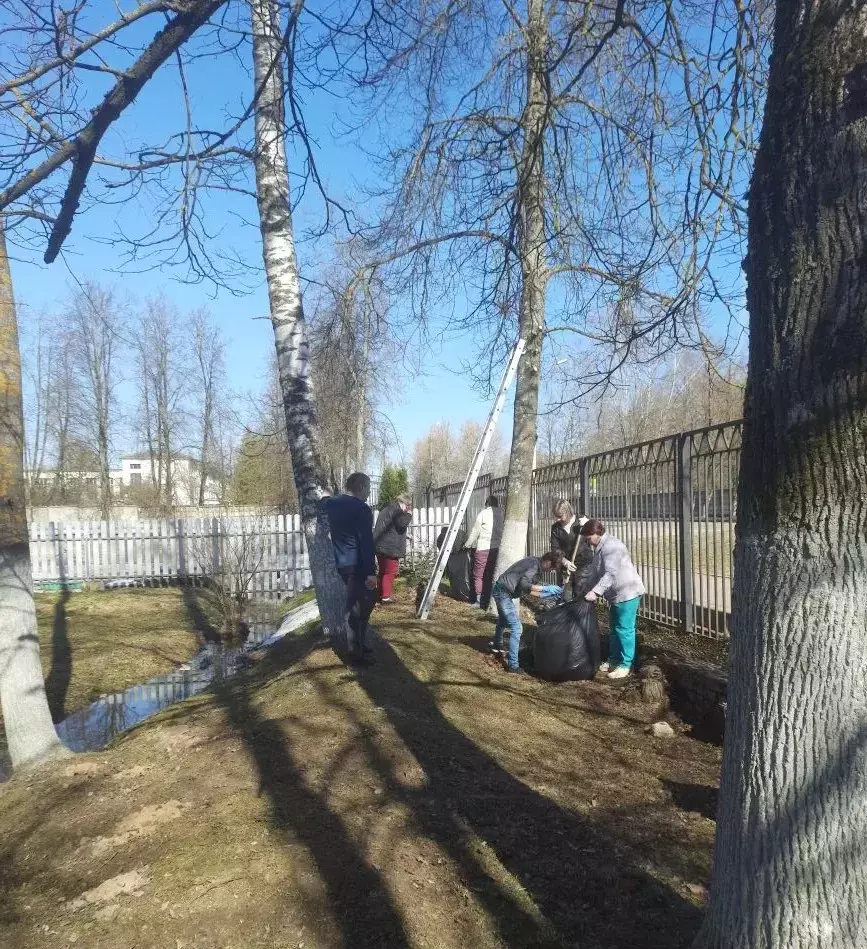 Работы по благоустройству территории